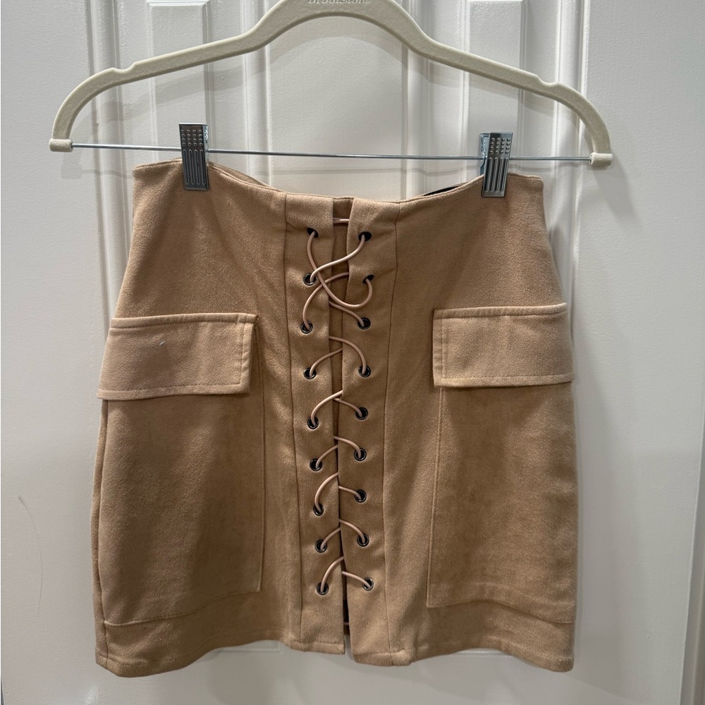 Beige Skirt